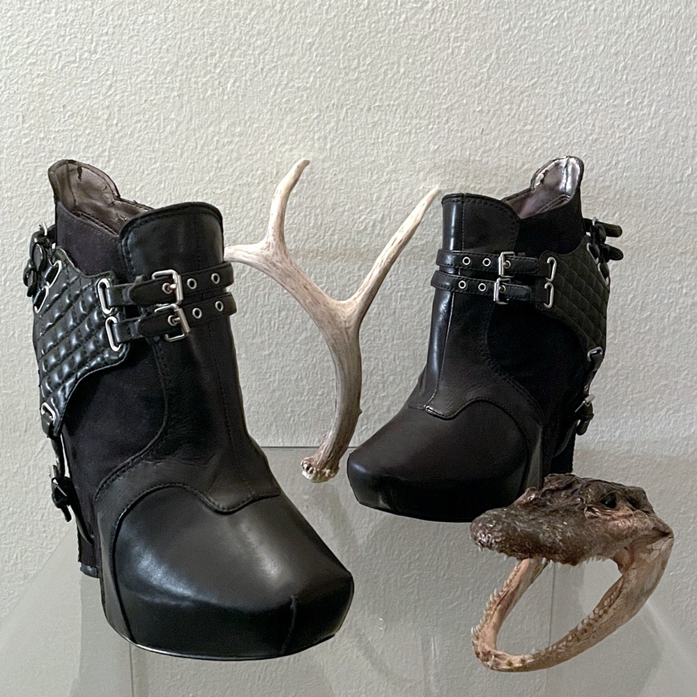 Sam Edelman "Zoe" Platform Ankle Booties